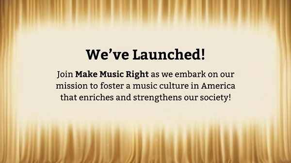 New Nonprofit “Make Music Right” Fights Against the Radical Agenda Corrupting Music Culture